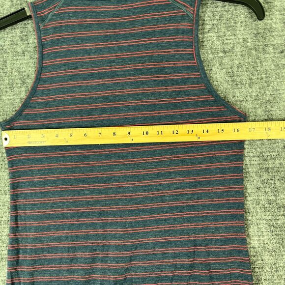 Mountain Khakis Dress Womens Small Relaxed Fit‎ Maxi Striped Sleeveless Blue - Picture 6 of 12